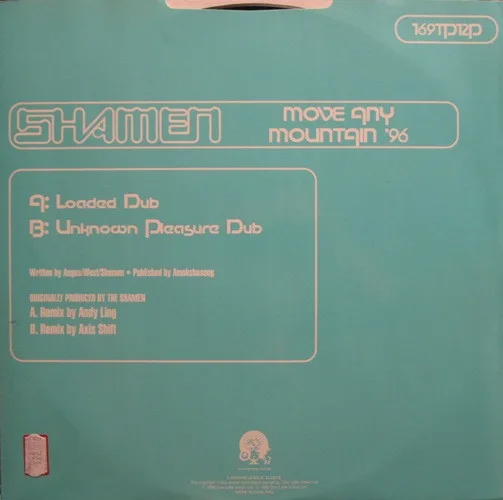 Album cover for Move Any Mountain '96 (Part 1) by Shamen, The