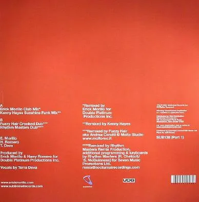 Album cover for What Do You Want (Part 1) by Erick Morillo Feat. Terra Deva