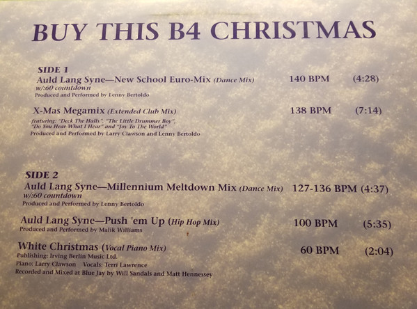 Buy This B4 Christmas