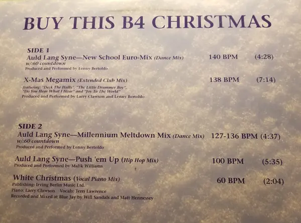Buy This B4 Christmas