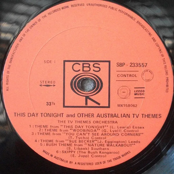 Album cover for This Day Tonight Theme & Other Great Australian TV Themes by TV Themes Orchestra