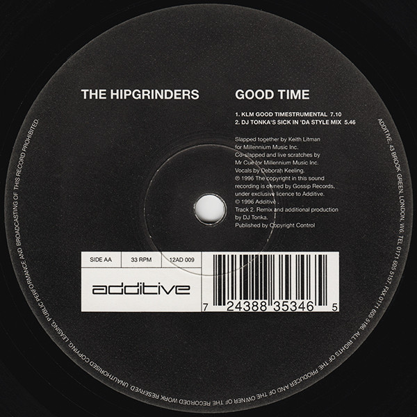 Album cover for Good Time by Hipgrinders, The