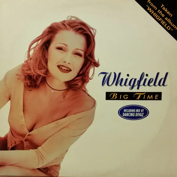Whigfield - Big Time, Electronic, Euro House, Happy Hardcore, House, 1995 - Prodisc, Spain, Vinyl 1x 12", 33 ⅓ RPM
