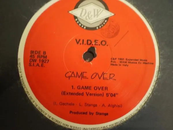 Album cover for Game Over by V.I.D.E.O.