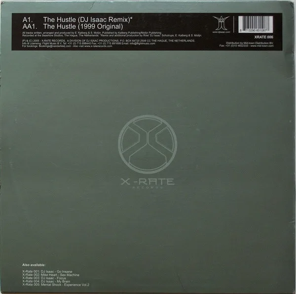 Album cover for The Hustle by Mad-E-Fact