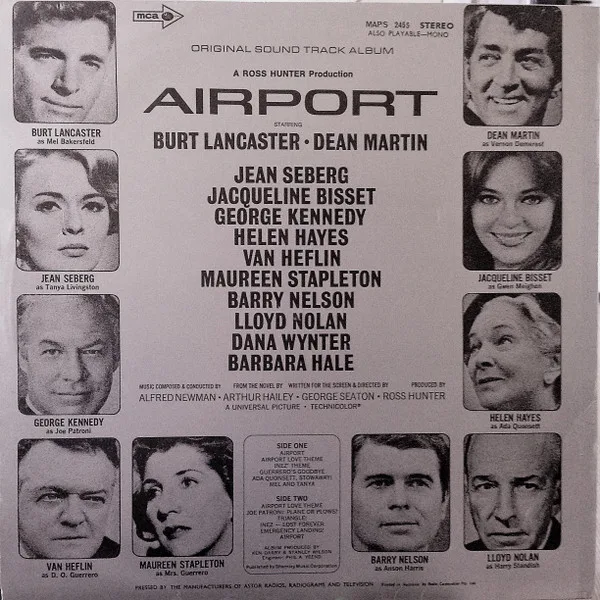 Album cover for Airport by Alfred Newman
