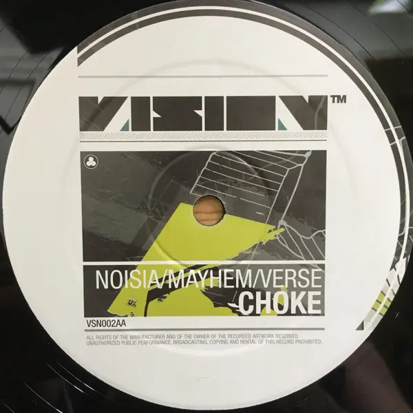 Noisia / Teebee / Noisia / Mayhem (7) / Verse - Lost Cause / Choke, Electronic, Drum n Bass, 2006 - Vision Recordings, Nether