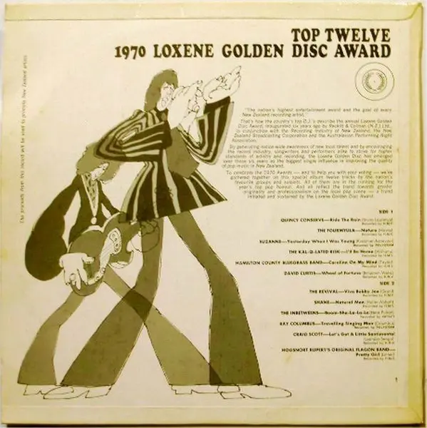 Various - 1970 Loxene Golden Disc Award - Top Twelve - 1970 -Ballad, Pop Rock, Vocal -Loxene -Vinyl 1x LP, Compilation, Stere