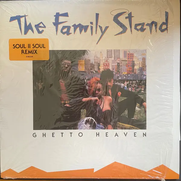 Family Stand, The - Ghetto Heaven, Electronic, Funk / Soul, Hip Hop, Acid Jazz, 1990 - Atlantic, US, Vinyl 1x 12", 33 ⅓ RPM, 