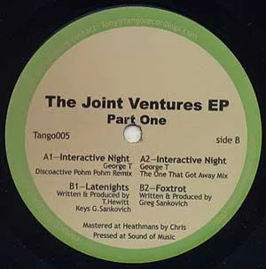 Album cover for The Joint Ventures EP (Part One) by Various