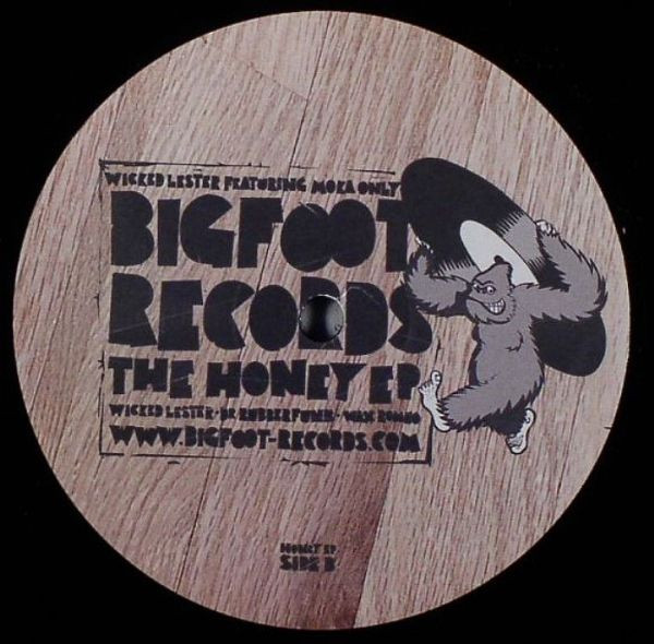 Wicked Lester Featuring Moka Only - The Honey EP, Electronic, Trip Hop, 2006 - Bigfoot Records (3), Canada, Vinyl 1x 12", EP
