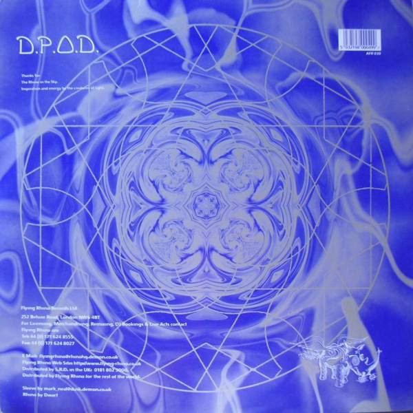 D.P.O.D. - Panza EP - 1998 - Goa Trance, Progressive Trance, Psy-Trance - Flying Rhino Records - Vinyl 1x 12", 33 ⅓ RPM, EP