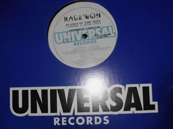 Album cover for Planet Of The Apes by Raekwon