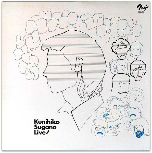 Kunihiko Sugano - Live!, Jazz, Bossa Nova, Contemporary Jazz, 1980 - Nadja, Japan, Vinyl 1x LP, Album, Reissue