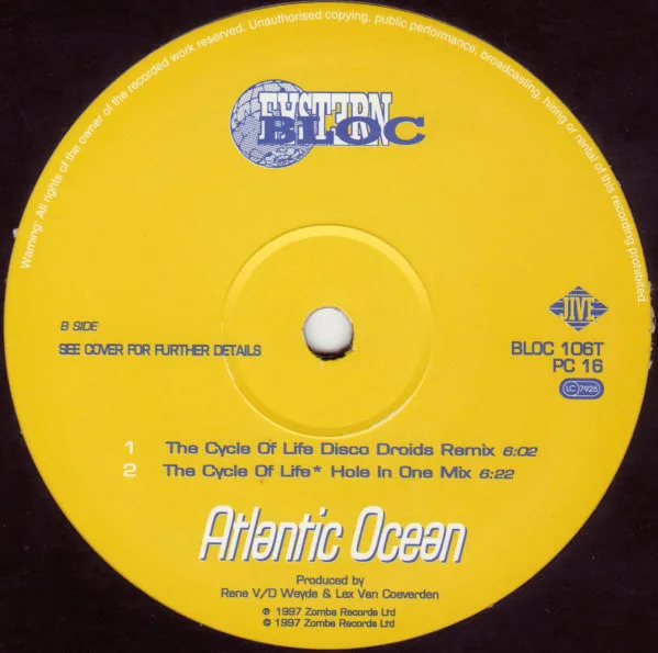 Album cover for The Cycle Of Life by Atlantic Ocean
