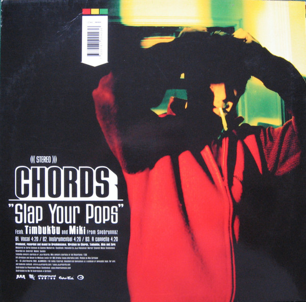 Chords - Wrap Your Chops / Slap Your Pops, Hip Hop, Reggae, Conscious, Reggae, 2003 - Juju Records, Sweden, Vinyl 1x 12"