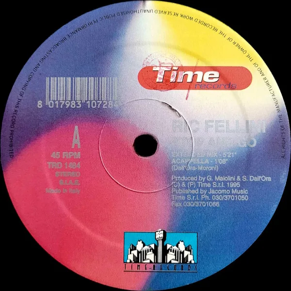 Album cover for Stop And Go by Ric Fellini (2)