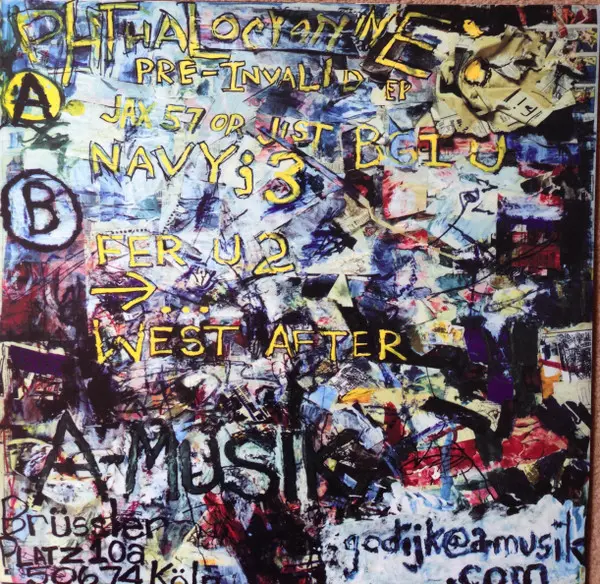 Phthalocyanine - Pre-Invalid, Electronic, Abstract, Experimental, IDM, Techno, 1998 - A-Musik, Germany, Vinyl 1x 12", EP, 33 