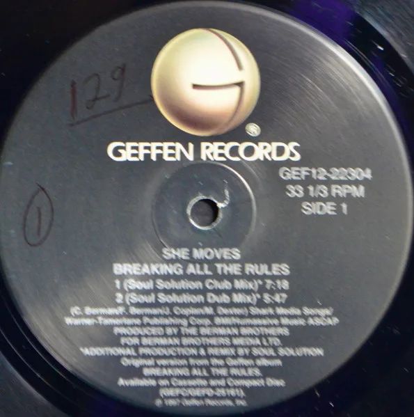 Album cover for Breaking All The Rules by She Moves