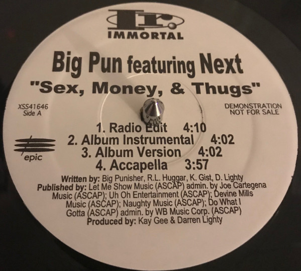 Sex, Money & Thugs / Thug Poetry