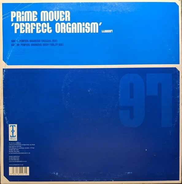 Album cover for Perfect Organism by Prime Mover