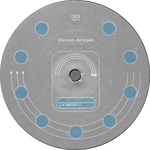 Dave Angel - Insights EP, Electronic, Techno, 1998 - Rotation Records, UK, Vinyl 1x 12", 45 RPM, EP