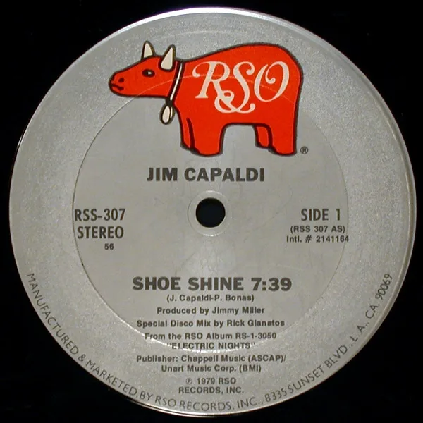 Album cover for Shoe Shine by Jim Capaldi