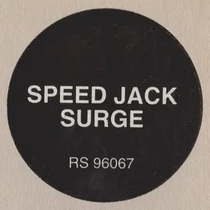Speed Jack - Surge, Electronic, Acid, Experimental, Techno, Trance, 1996 - R & S Records, Belgium, Vinyl 2x LP, Album