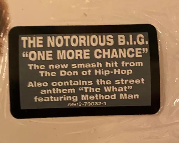 Notorious B.I.G. - One More Chance, Hip Hop, 1995 - Bad Boy Entertainment, US, Vinyl 1x 12", 33 ⅓ RPM