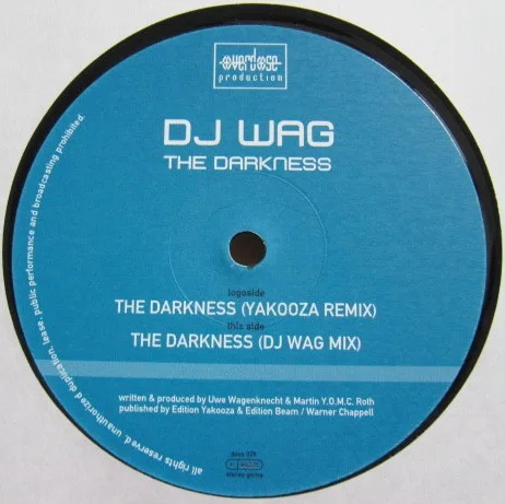 Album cover for The Darkness by DJ Wag