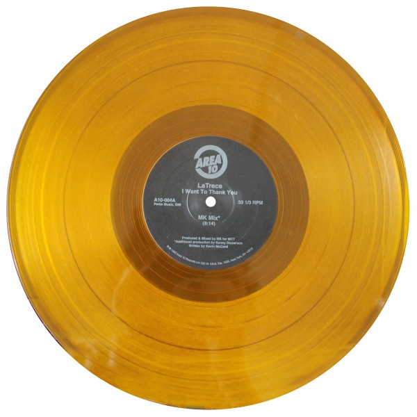 Latrece B. Kinchen - I Want To Thank You (The MK Mixes), Electronic, Deep House, Garage House, House, 1993 - Area 10, US, Vin