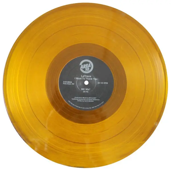 Latrece B. Kinchen - I Want To Thank You (The MK Mixes), Electronic, Deep House, Garage House, House, 1993 - Area 10, US, Vin