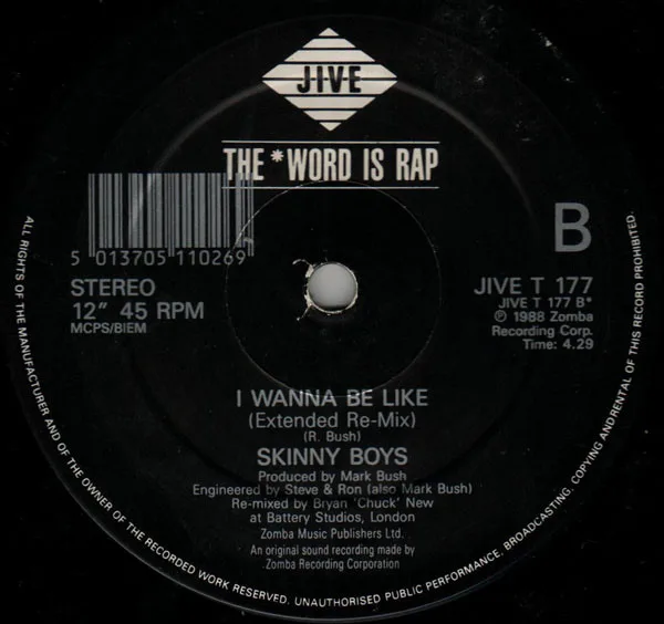Album cover for Get Pepped by Skinny Boys