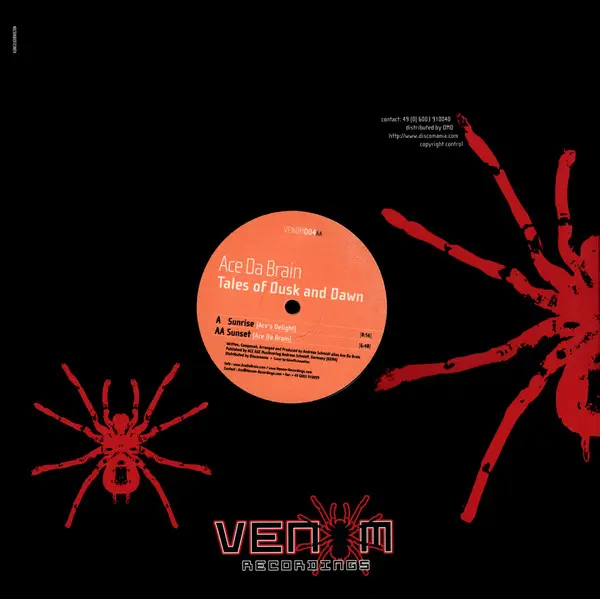 Album cover for Tales Of Dusk And Dawn by Ace Da Brain