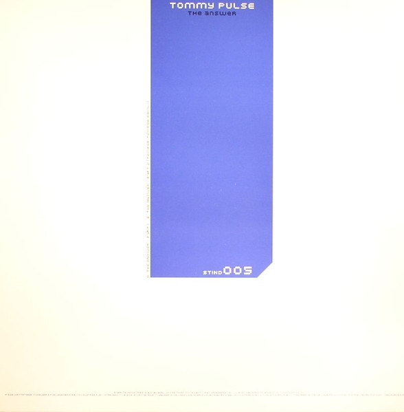 Album cover for The Answer by Tommy Pulse