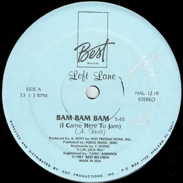 Bam Bam Bam (I Came Here To Jam)