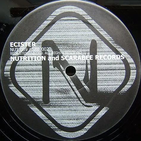 Ecister - Time Of Betrayal, Electronic, Hard Trance, Techno, 2003 - Nutrition, Scarabee Records, Europe, Vinyl 1x 12", 33 ⅓ R