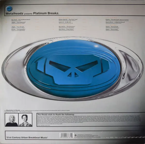 Various - Platinum Breakz - 1996 - Drum n Bass - FFRR - Vinyl 3x 12", 33 ⅓ RPM, Compilation