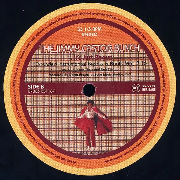 Jimmy Castor Bunch, The - It's Just Begun / Troglodyte (Cave Man), Electronic, Funk / Soul, Breakbeat, Disco, Funk, 2002 - RC