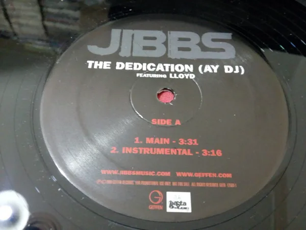 Album cover for The Dedication (Ay DJ) / J Walk by Jibbs