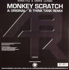 Move-Ya! & Steve Lavers - Monkey Scratch - 2004 - Breaks - Audio Bug Records - Vinyl 1x 12"