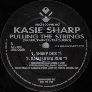 Album cover for Pulling The Strings by Kasie Sharp