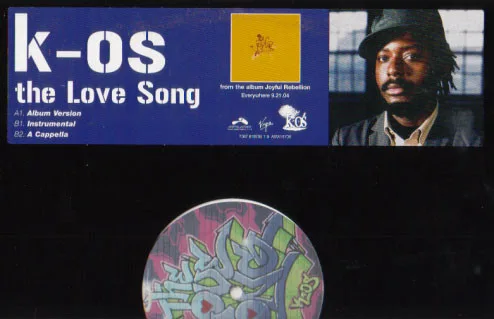 Album cover for The Love Song by K-OS