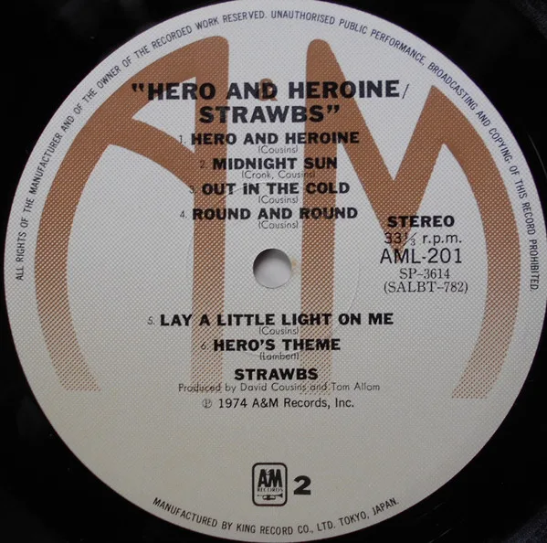 Album cover for Hero And Heroine by Strawbs
