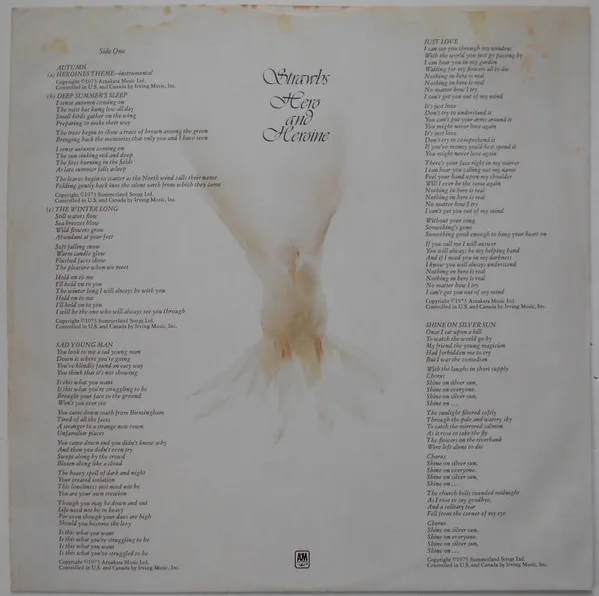 Album cover for Hero And Heroine by Strawbs