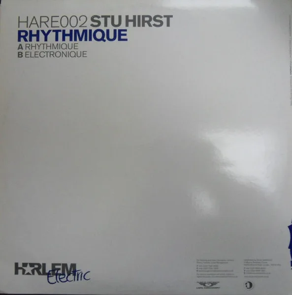 Album cover for Rhythmique by Stu Hirst