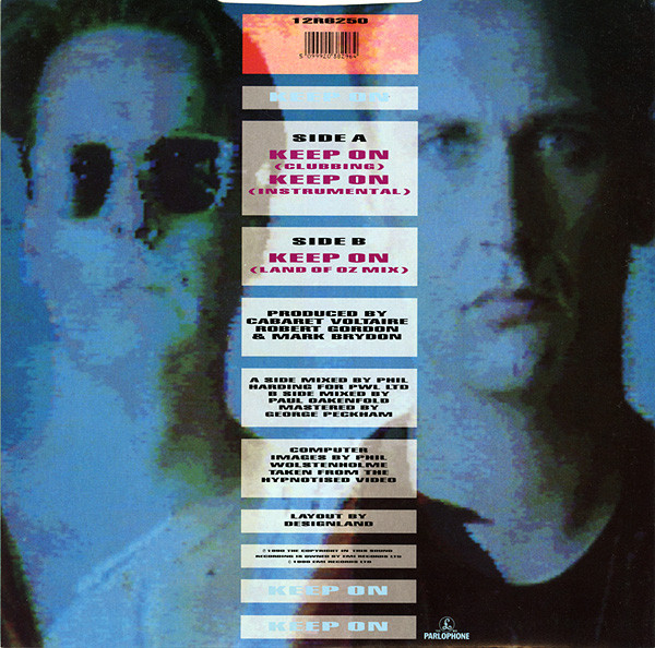 Album cover for Keep On by Cabaret Voltaire