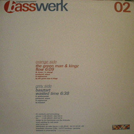 Album cover for Flow / Wasted Time by Green Man, The & Kingz / Basztart