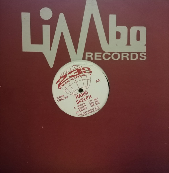 Harri - Skelph, Electronic, Progressive House, Techno, Trance, 1993 - Limbo Records, UK, Vinyl 1x 12", 33 ⅓ RPM, 45 RPM