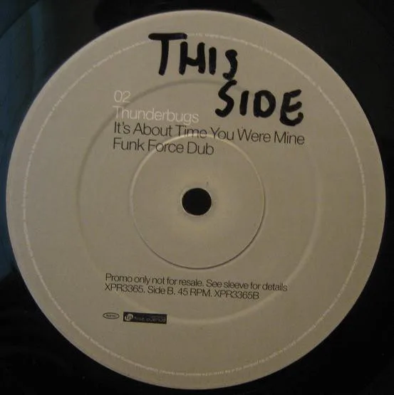 Album cover for It's About Time You Were Mine (The Funk Force Remixes) by Thunderbugs